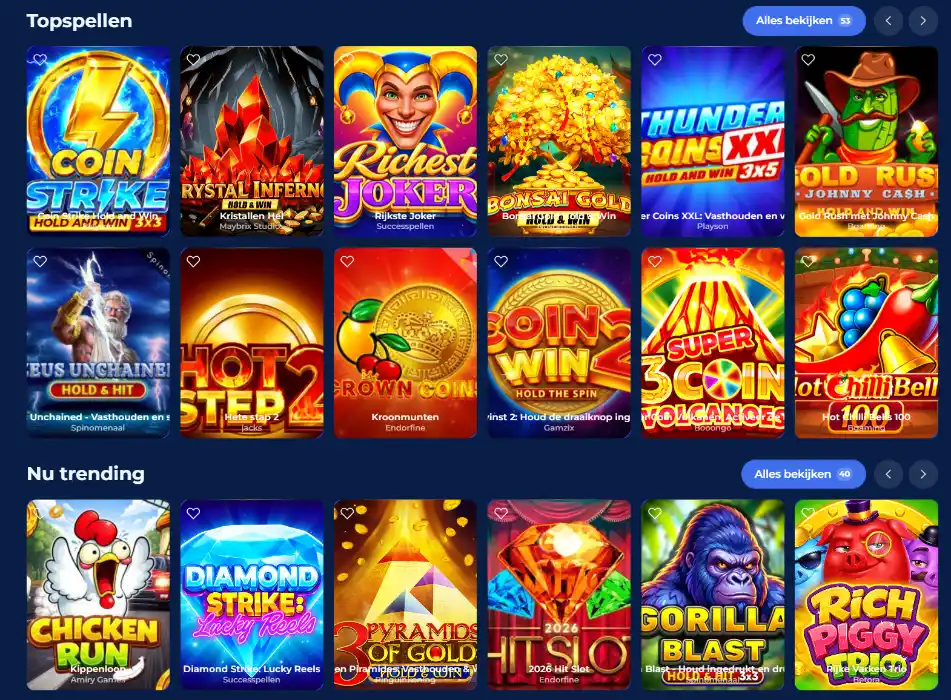 Carlospin Casino Startpagina