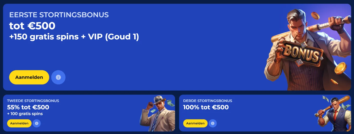 Carlospin Casino Welkomstbonus